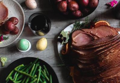 Balsamic Porter Glazed Ham