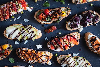 Holiday Appetizer Inspiration -  Bruschetta Bar