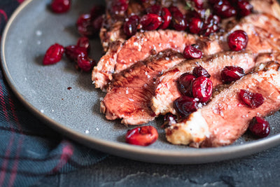 Roasted Balsamic Cranberries Recipe