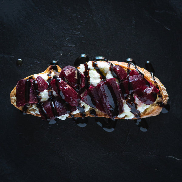 Beet & Ricotta Bruschetta